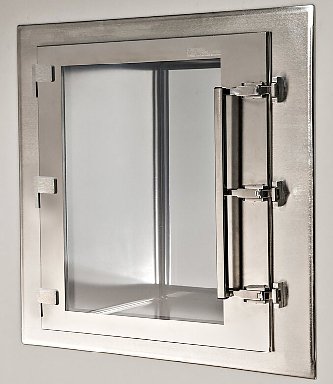 Simplifies contamination-free transfer of materials between classified spaces.  |  2638-75B-2-316 displayed