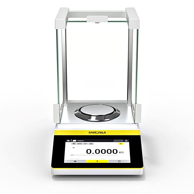 Quintix Pro Analytical Lab Balances by Sartorius have a 120 g to 320 g weighing capacity, 0.1 mg readability, and an integrated applications program