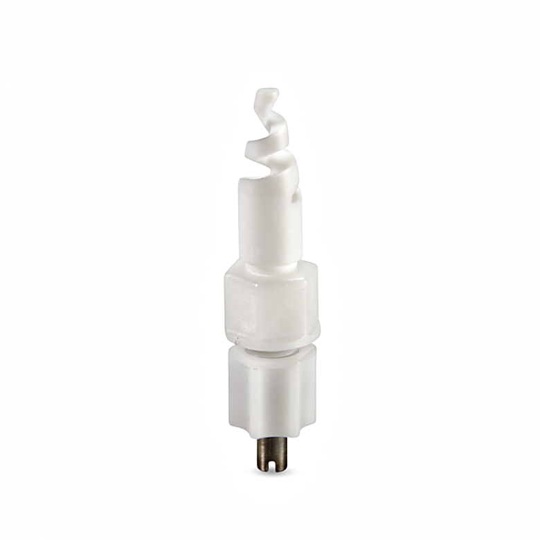 Spray Nozzle replaces standard spindle in upper/lower spindle racks (manufactured after October 2020); includes one spray nozzle and one spindle; 4575700  |  6927-77 displayed