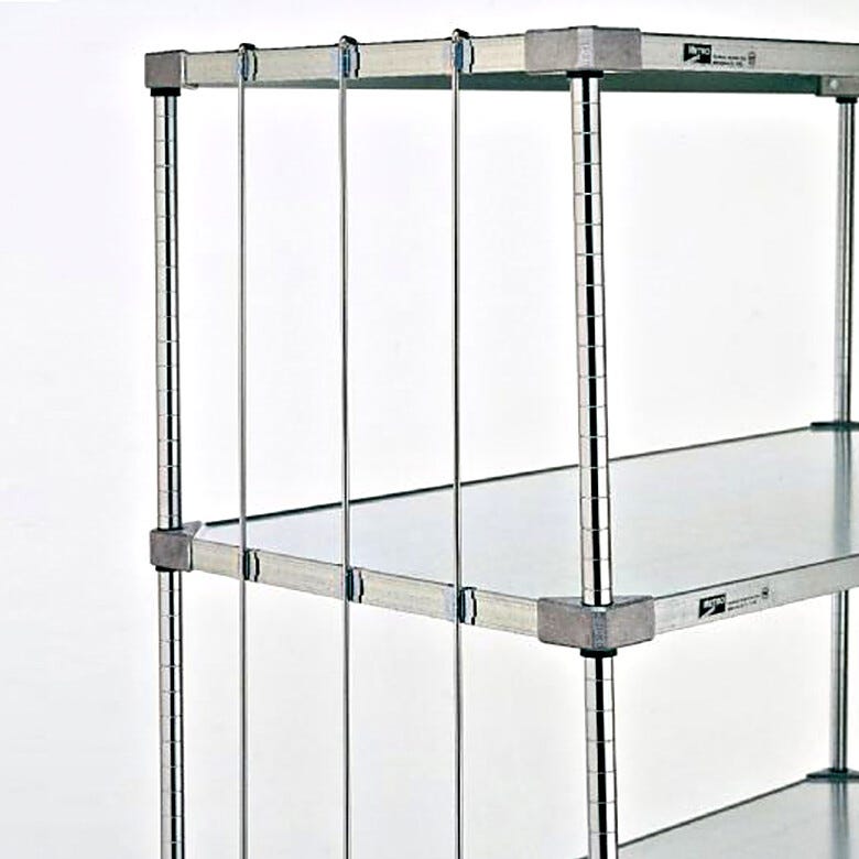 Super Erecta 60 Inch Chrome Wire Shelving Rod