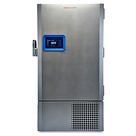 28.8 cu. ft. TSX6008FA Universal ULT Freezer by Thermo Scientific with a -40°C to -86°C range and an enhanced V-Drive for tighter control and faster recovery