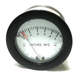 Differential Pressure Gauge; 0-0.5