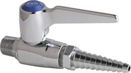 Petcock; Vacuum, Chrome Plated, 3/8
