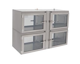 Desiccator; NitroPlex, Stainless Steel, 4 Chambers, 47