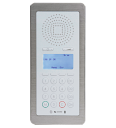 Zenitel Cleanroom Intercom Station, IP-CROR, 1008415000+1008098700
