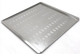 Shelf; Perforated, 304 Stainless Steel, 15.875
