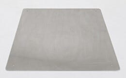 Shield; Non-Perforated, 304 Stainless Steel, 16