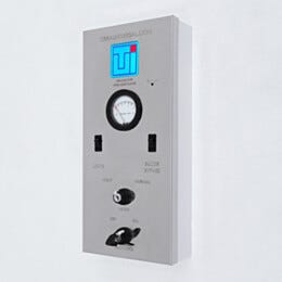Control Panel w/ Filter Alarm and Night Switch; for Softwall CR, External-Mount Panel, 24 V