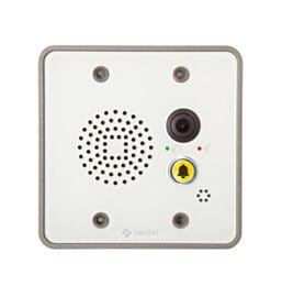 Zenitel Cleanroom Video Intercom, Turbine Mini, TMIV-1+, 1008117010+1008140030