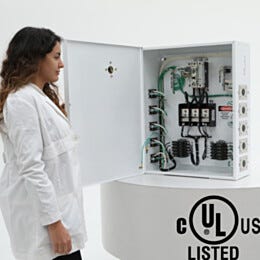Master Power Distribution Module, 5 PDM and 5 Duplex; 120VAC, 3Ph Input; 120VAC, 1Ph Output