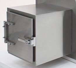 Air Lock; 304 SS, for Series 600 Glovebox, Left/Right Mount, 12