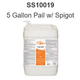 Alpet No-Rinse Quat Surface Sanitizer, 5-Gallon-pail with spigot, Best Sanitizers, SS10019