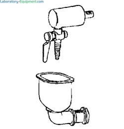 Cupsink and Turret Kit: for Labconco Basic Laboratory Hoods