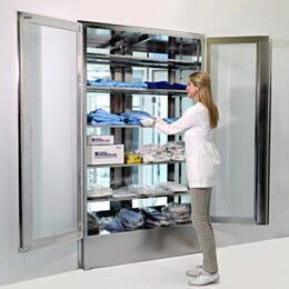 Pass-Through; Double-Door Cabinet, 50