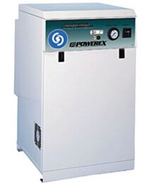 Powerex, 5 HP, 10 gal, 14.4 SCFM, 27 Amps, 230 V SES1518-6