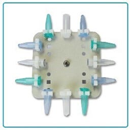 Shaker Accessory, H1000-MR-T15H MAGic Clamp Tube Rack, 12 x 1.5/2.0 ml Tubes, Horizontal, Benchmark Scientific