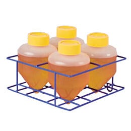 Shaker Accessory, H1000-MR-T600 Magic Clamp Tube Rack, 4 x 500/600ml Bottles, Benchmark Scientific