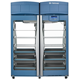 Helmer Scientific iPR458-GX i.Series Medical Grade Pass-Thru Pharmacy Refrigerator, 58.5 cu. ft., 4 Glass Doors, 5°CSetpoint, 115 V 5115458-1