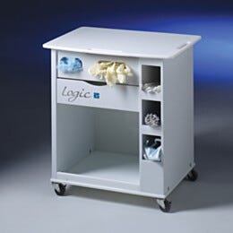 Labconco Cart for Purifer Logic Cabinet, Polypropylene and ABS, 25
