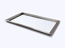 FFU or Light Panel Mounting Frame; 304 or 316L Stainless Steel, 2' x 3'