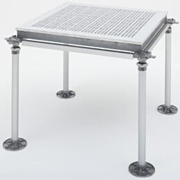 Flooring; Raised, ISO-Rated Cleanrooms