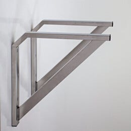 Support Bracket; for Pass-Through Chambers, 304 Stainless Steel, Installed