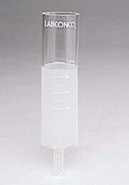 Borosilicate Glass Tubes; 125 mL, Labconco, 0.5 ml end point volume, Qty. 1, 7926600