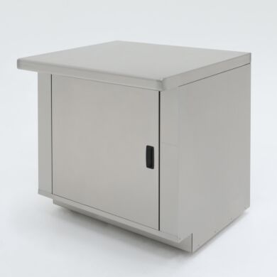 36” wide stainless steel base cabinet for cleanroom or laboratory use  |  1725-02 displayed