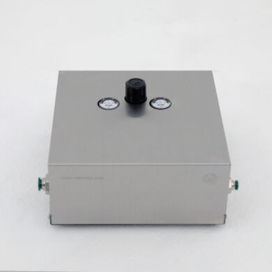 Pressure booster regulator module; connects between nitrogen generator and gas cylinder; adjustable pressure increase 2x-4x; 10”W x 10”D x 4”H  |  2700-98 displayed