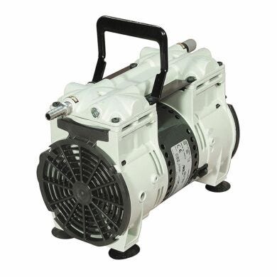 Welch's oil-free standard duty vacuum pump are lightweight, compact and quiet pumps that provide continuous oil-free pumping without corrosion  |  7906-50 displayed