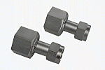 Two adapters M16x1 female to NPT 1/2