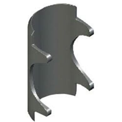 Adjustable ESD sleeve for wire shelves  |  1571-01 displayed