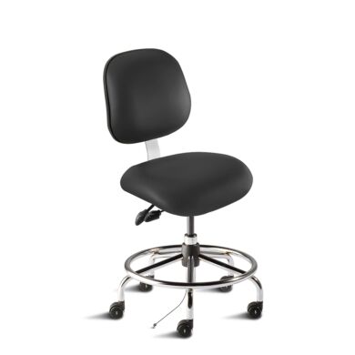 Biofit Elite Series Black Desk Chair, Ergonomic, 18