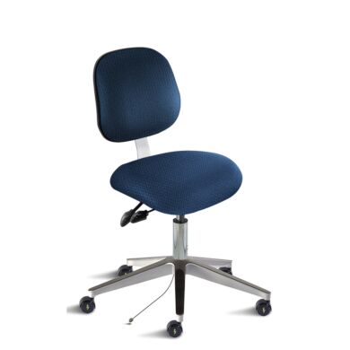Biofit Elite Series Navy Desk Chair, Ergonomic, 17