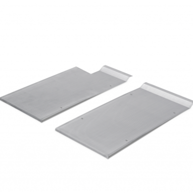 304 stainless steel Heater Cover used with SteamScrubber Glassware Washers (manufactured after October 2020) protects glassware from heating coils, 4679300  |  6922-75 displayed