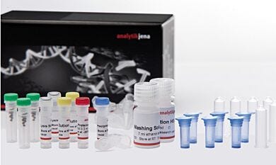 innuSPEED DNA Isolation Kits by Analytik Jena provide high yields and enable lysis in the same tube: tissue, plant, soil, stool and bacteria/fungi  |  1014-PP-04 displayed