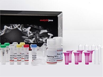 innuSPEED RNA Isolation Kits by Analytik Jena for tissue, plant and bacteria/fungi produce high yield and high RIN values; compatible with SpeedMill PLUS<  |  1014-PP-03 displayed