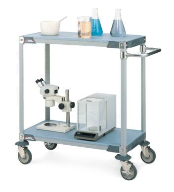 MetroMax i general lab carts transports various lab equipment, glassware, medical samples and supplies  |  