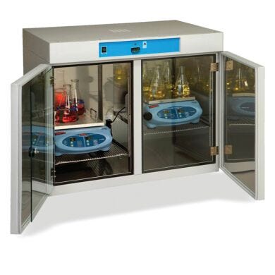 Precision High-Performance Incubators from Thermo Fisher are designed for large scale culturing of bacteria (hot plates and beakers not included)