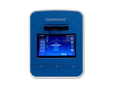 QuadCount Automated Cell Counter with 3 count modes and a 5 mega pixel CMOS sensor