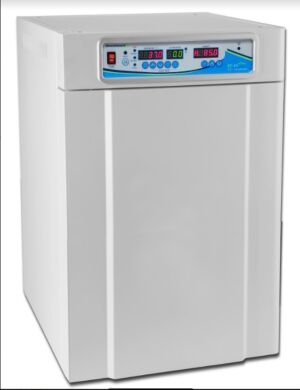 ST-180 Plus CO2 Incubator by Benchmark Scientific features high heat decontamination, digital humidity control and a split inner door
