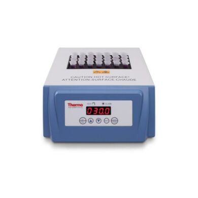 Thermo’s Digital Dry Baths/Block Heaters feature a digital display with easy touchpad operation  |  5004-57 displayed