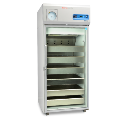 ENERGYSTAR, FDA and UL 29.2 cu. ft. TSX HP blood bank refrigerator stores 426 blood bags, meets AABB requirements and V-drive detects usage patterns  |  