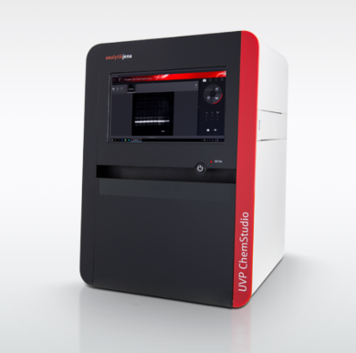 UVP ChemStudio Touch Imaging Systems include a Transilluminator, a 13.3” integrated, multi-touch computer and UV protection shield; stand-alone model