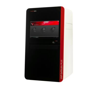 UVP GelStudio Plus Touch for larger sample sizes includes a 15.5” Multi-touch computer, a Transilluminator, software, a UV shield; 25 x 26 cm illuminated area
