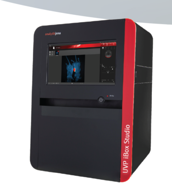 Versatile and compact UVP iBox Studio In Vivo Fluorescence Imaging Systems by Analytik Jena with choice of two camera options for application flexibility  |  1017-PP-09 displayed