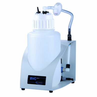 VacuuBrand by Labconco is a BVC Fluid Aspirator Pump that is shown without the collection bottle  |  