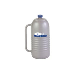 TW 4LDB Dewar by IC Biomedical with 4-liter LN2 capacity and a snap-on cap closure for secure sample storage and dispensing  |  6901-00 displayed