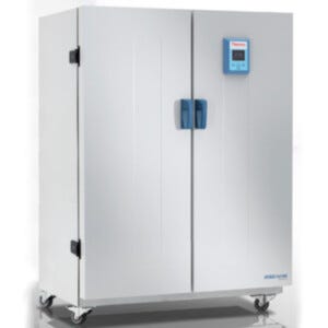 Gravity convection 750L General Protocol Microbiological Incubator by Thermo Fisher Scientific with a temperature range from +5 °C to+75 °C | 5324-02 displayed