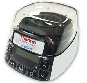 Has a quiet and low vibration operation making them ideal micro volume benchtop centrifuges | 3615-82 displayed